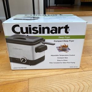 Cuisinart deep fryer compact!